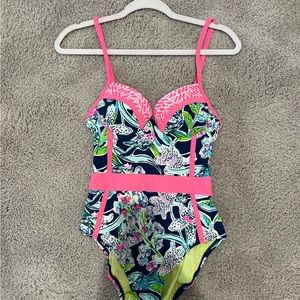 Lilly Pulitzer Swimsuit - Palma One Piece - Sway this Way Swim